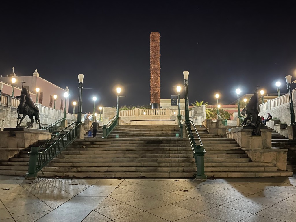 A little of the old town at&nbsp;night